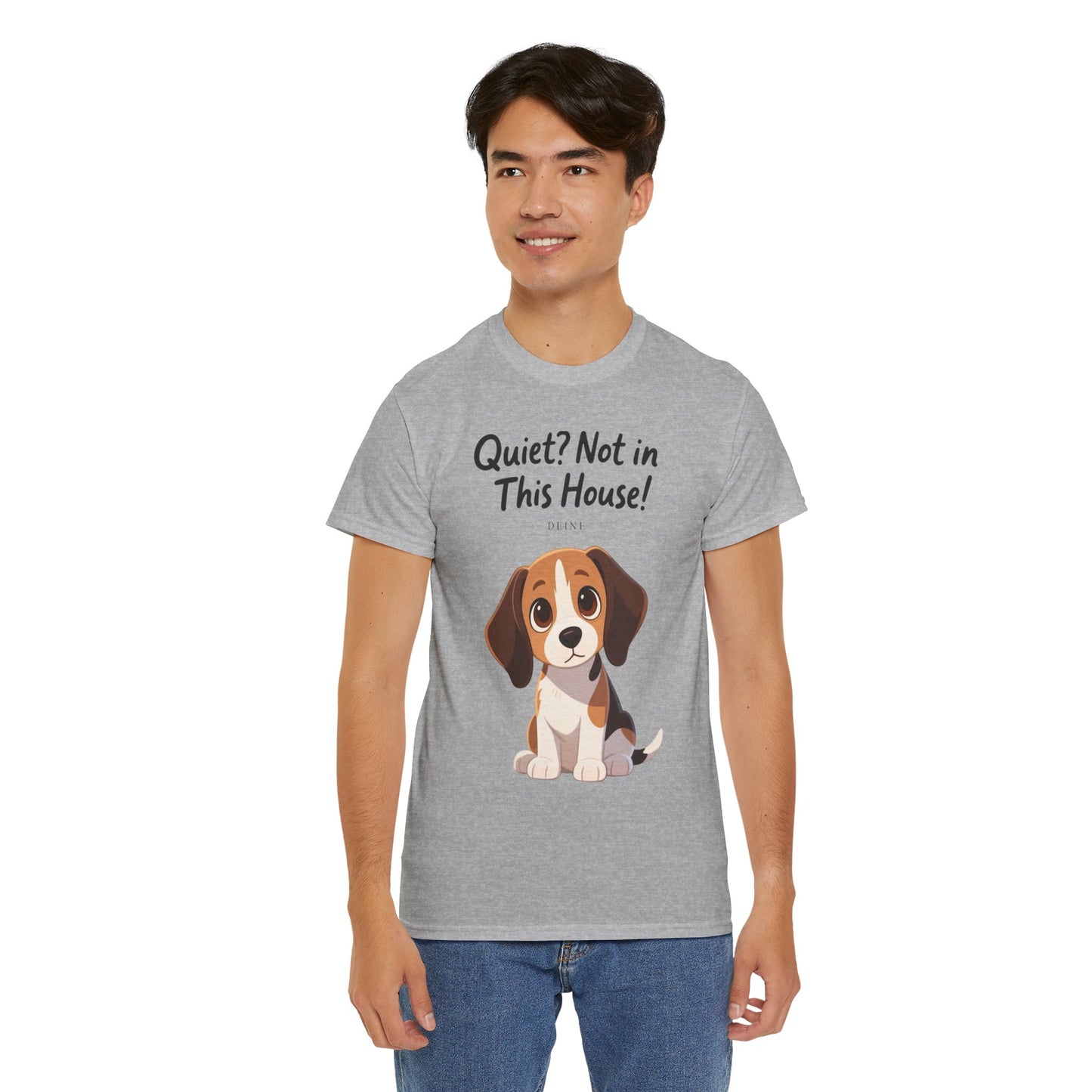 Playful Beagle Attitude Shirt — Adorable Dog Lover Gift, Everyday Casual Tee