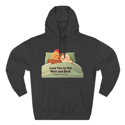 Cluckin’ Cozy Hoodie – Funny Chicken Graphic Sweatshirt That Feels Like a Warm Hug
