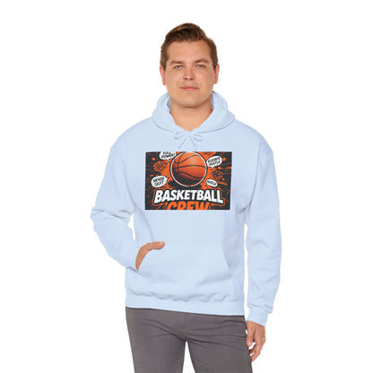 Custom Basketball Hoodie – Personalized Unisex Heavy Blend Hoodie for Players & Fans