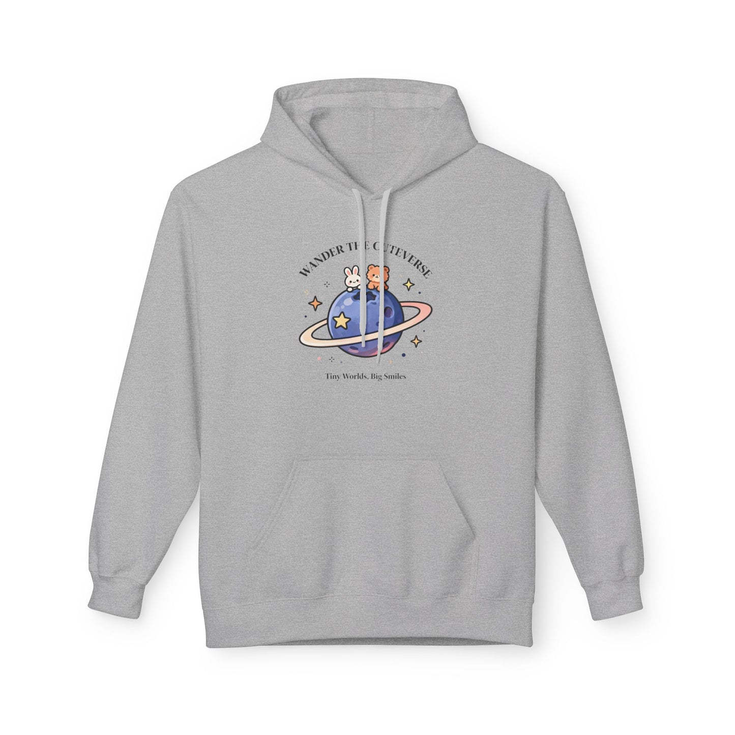 Space Friends Planet Hoodie – Cute Cosmic Adventure Graphic Pullover