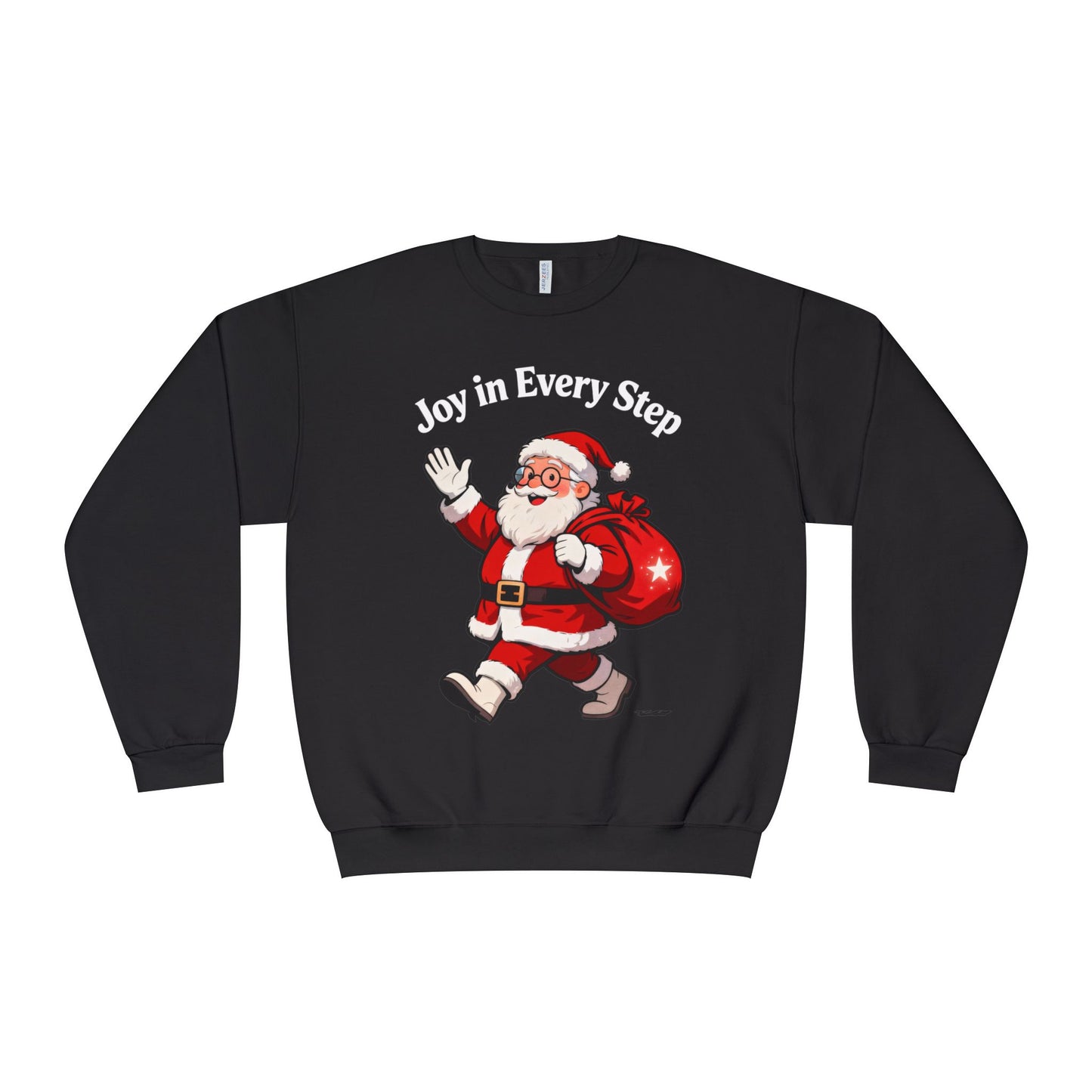 Festive Santa Crewneck: Cozy Christmas Pullover Gift