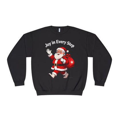 Festive Santa Crewneck: Cozy Christmas Pullover Gift