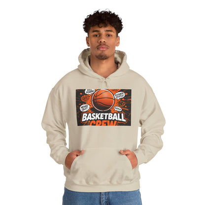 Custom Basketball Hoodie – Personalized Unisex Heavy Blend Hoodie for Players & Fans