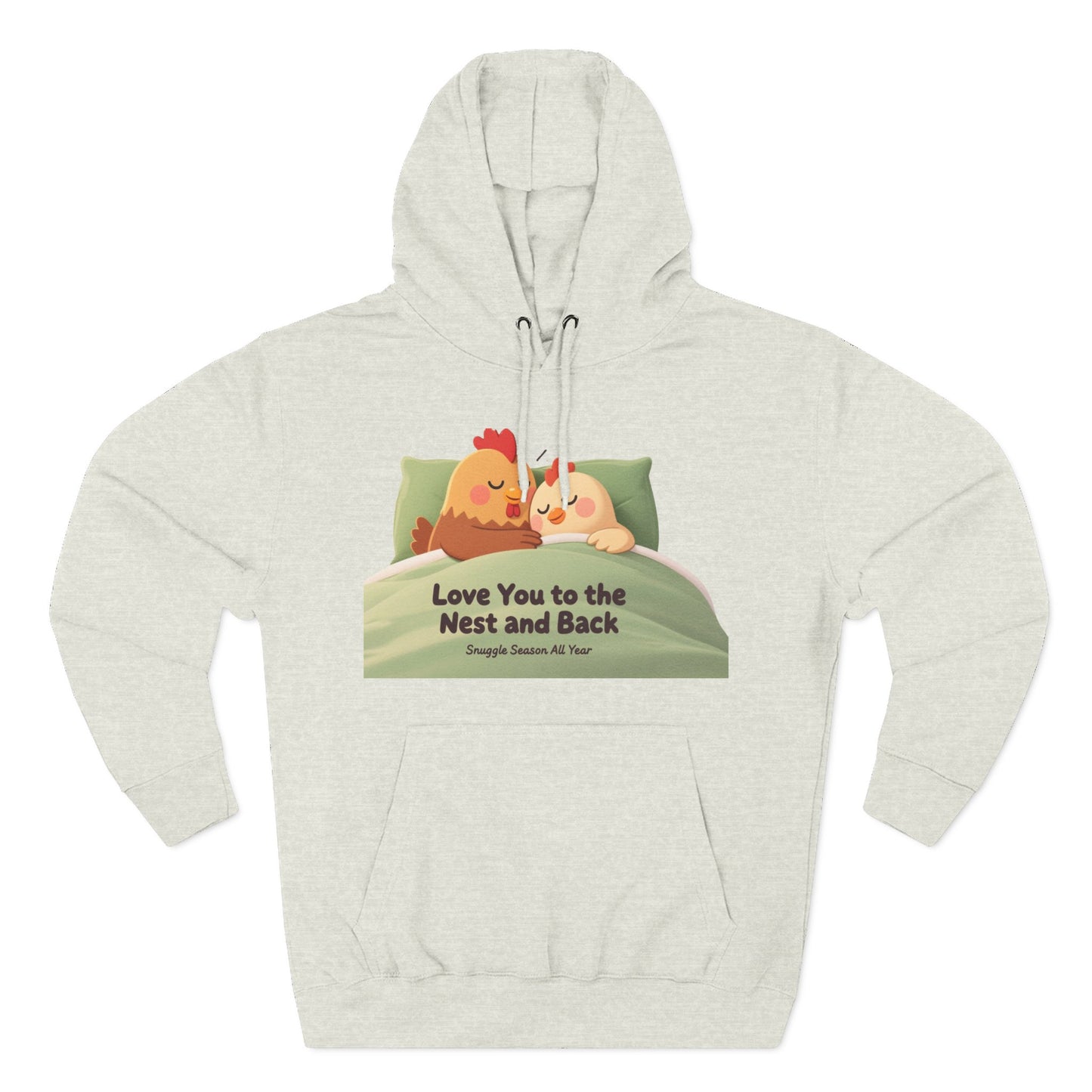 Cluckin’ Cozy Hoodie – Funny Chicken Graphic Sweatshirt That Feels Like a Warm Hug