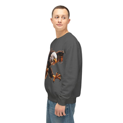 Eagle Emblem Custom Sweatshirt