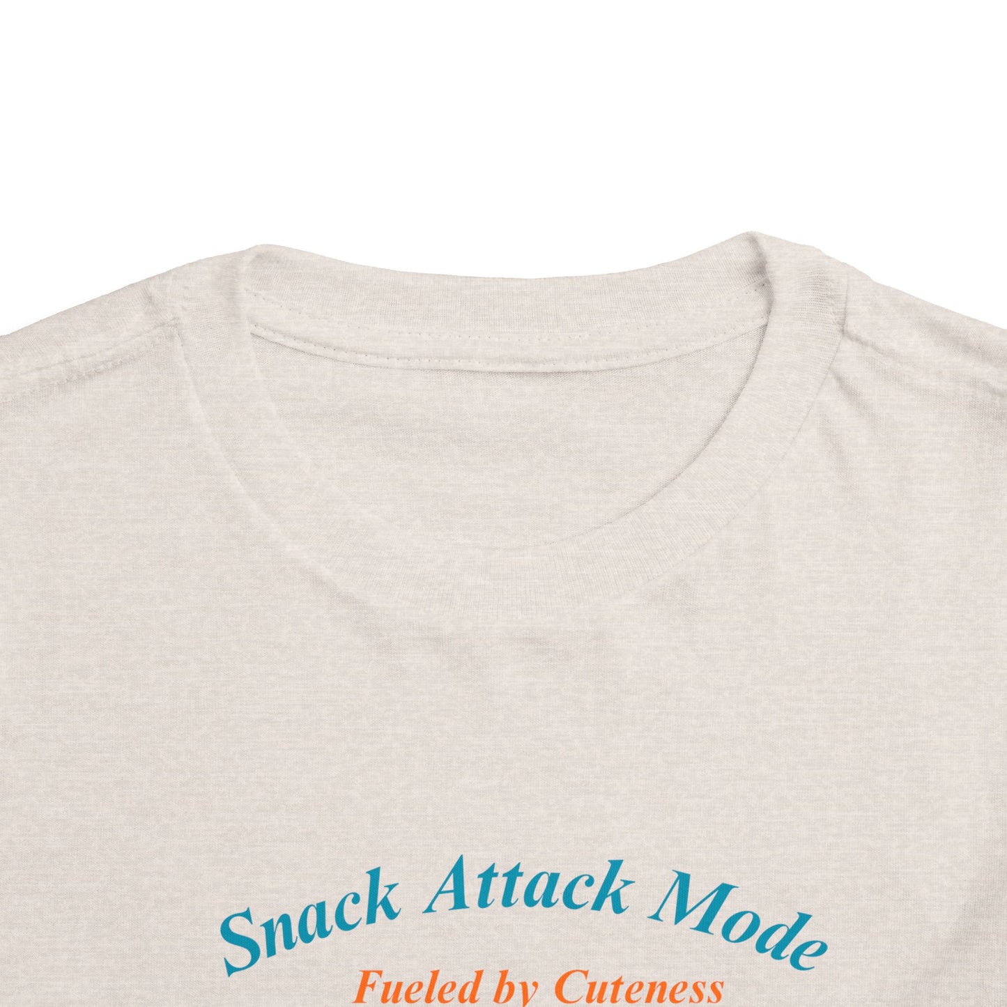 Snack Attack Bunny Tee for Toddlers – Cute Food-Loving Kids Graphic Shirt