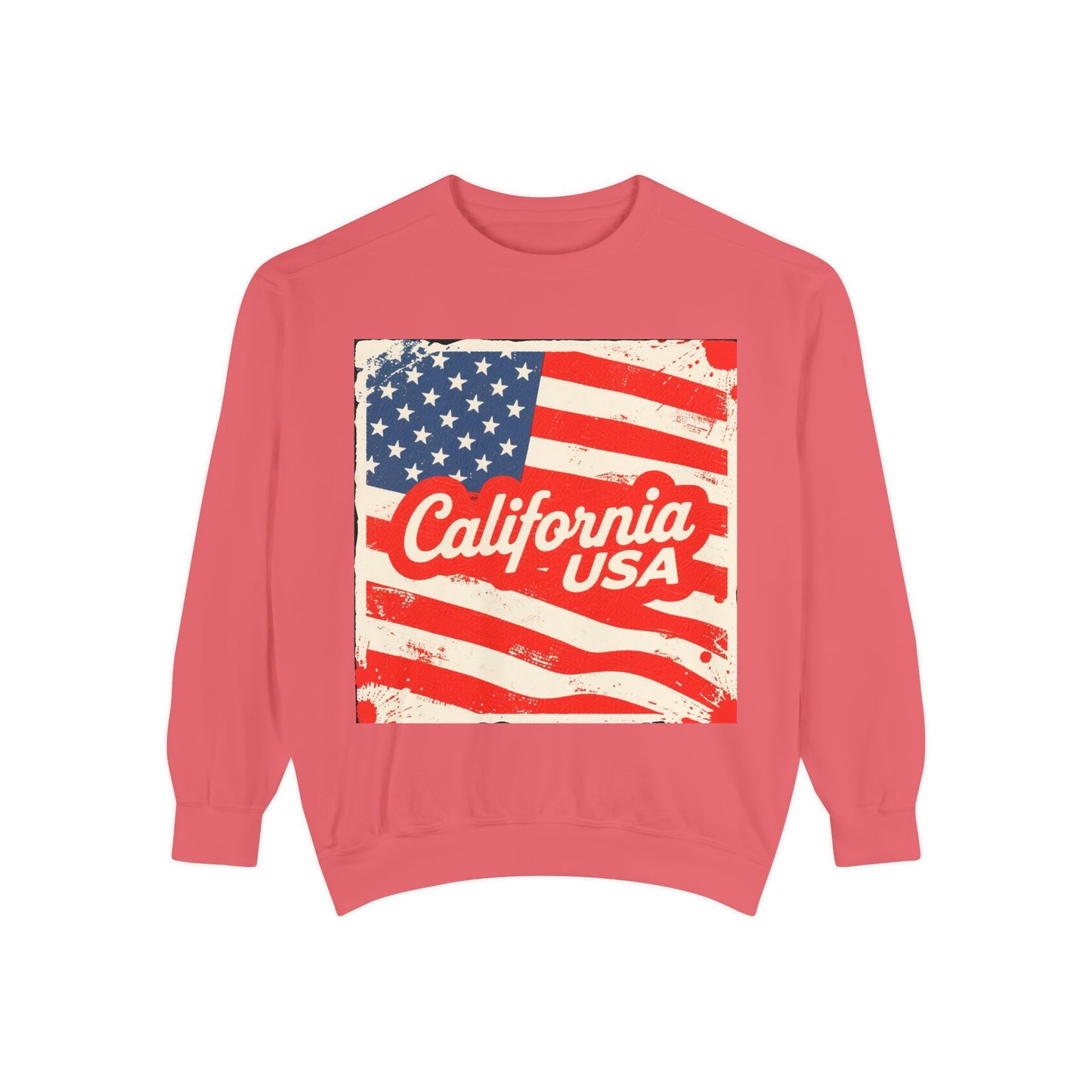 California Dream Vintage Sweatshirt – Retro USA Vibes