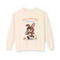 Kawaii Bunny Snack Lover Crewneck – Cute Cartoon Pullover for Cozy Everyday Style