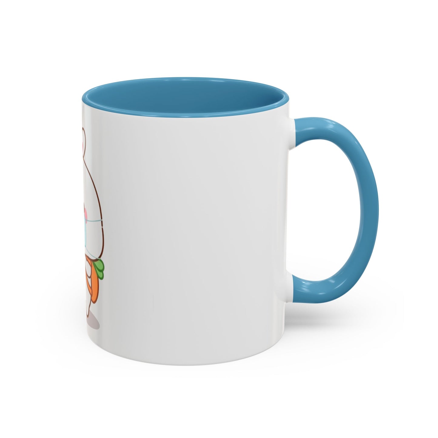 Carrot Backpack Bunny Cup – Whimsical Ceramic Mug for Cute Morning Sips & Cozy Drinks