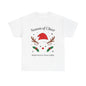 Bright Hearts Reindeer Christmas T-Shirt – Cozy Holiday Gift for Family and Friends