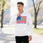 Custom USA Flag Hoodie – Personalized American Pride Sweatshirt