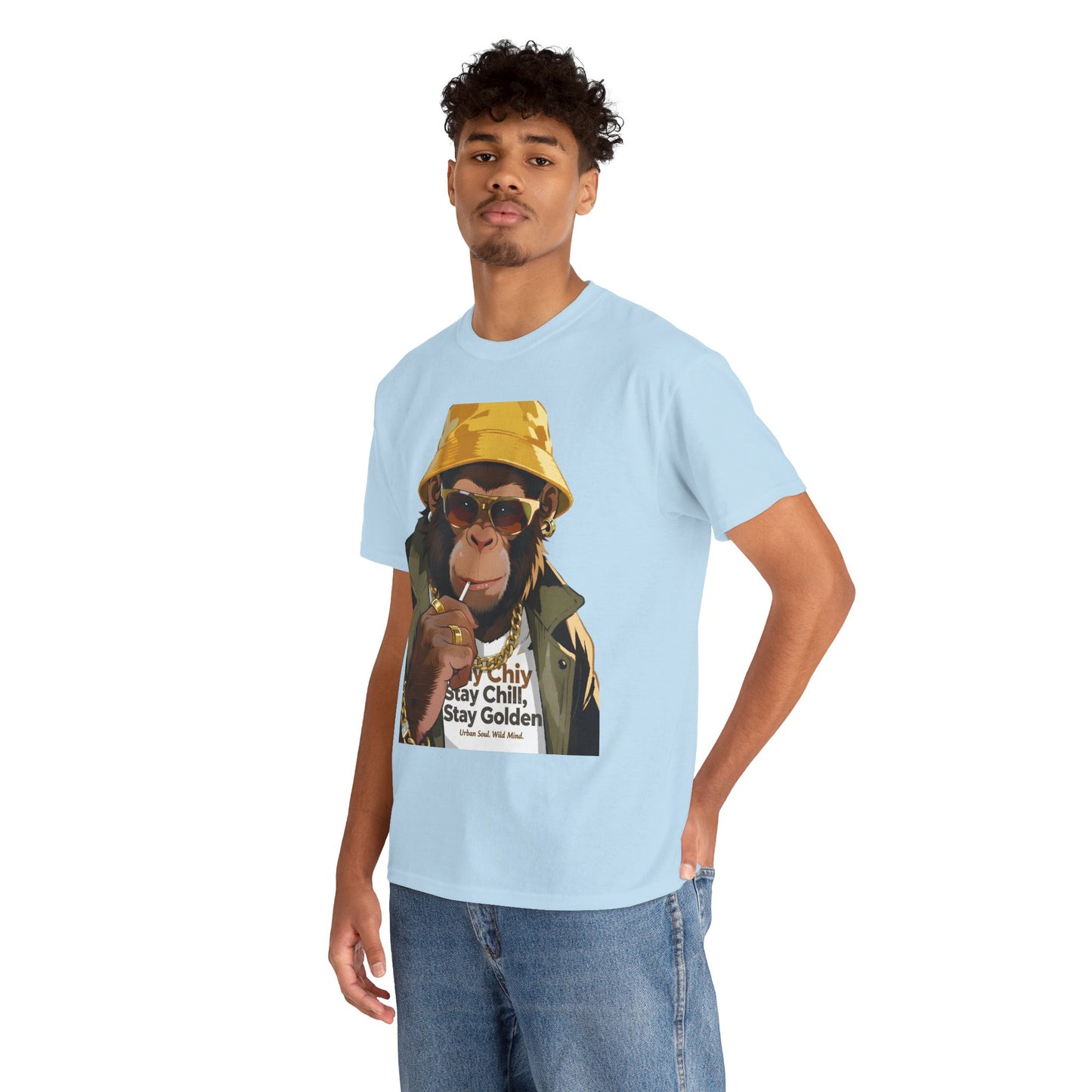 Urban Chimp Graphic T-Shirt – Chill Street Style with Retro Cool Attitude