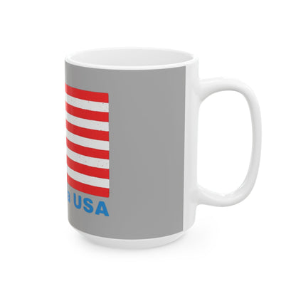 California Bear Heritage Mug – Vintage USA State Pride Ceramic Coffee Cup