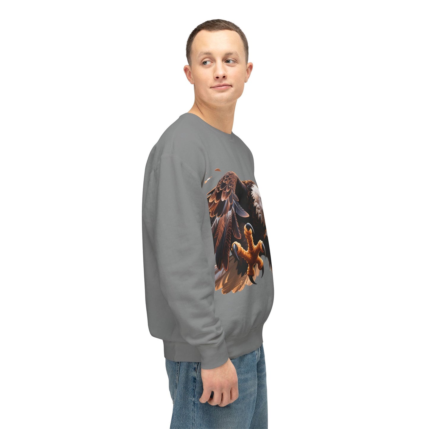 Eagle Emblem Custom Sweatshirt