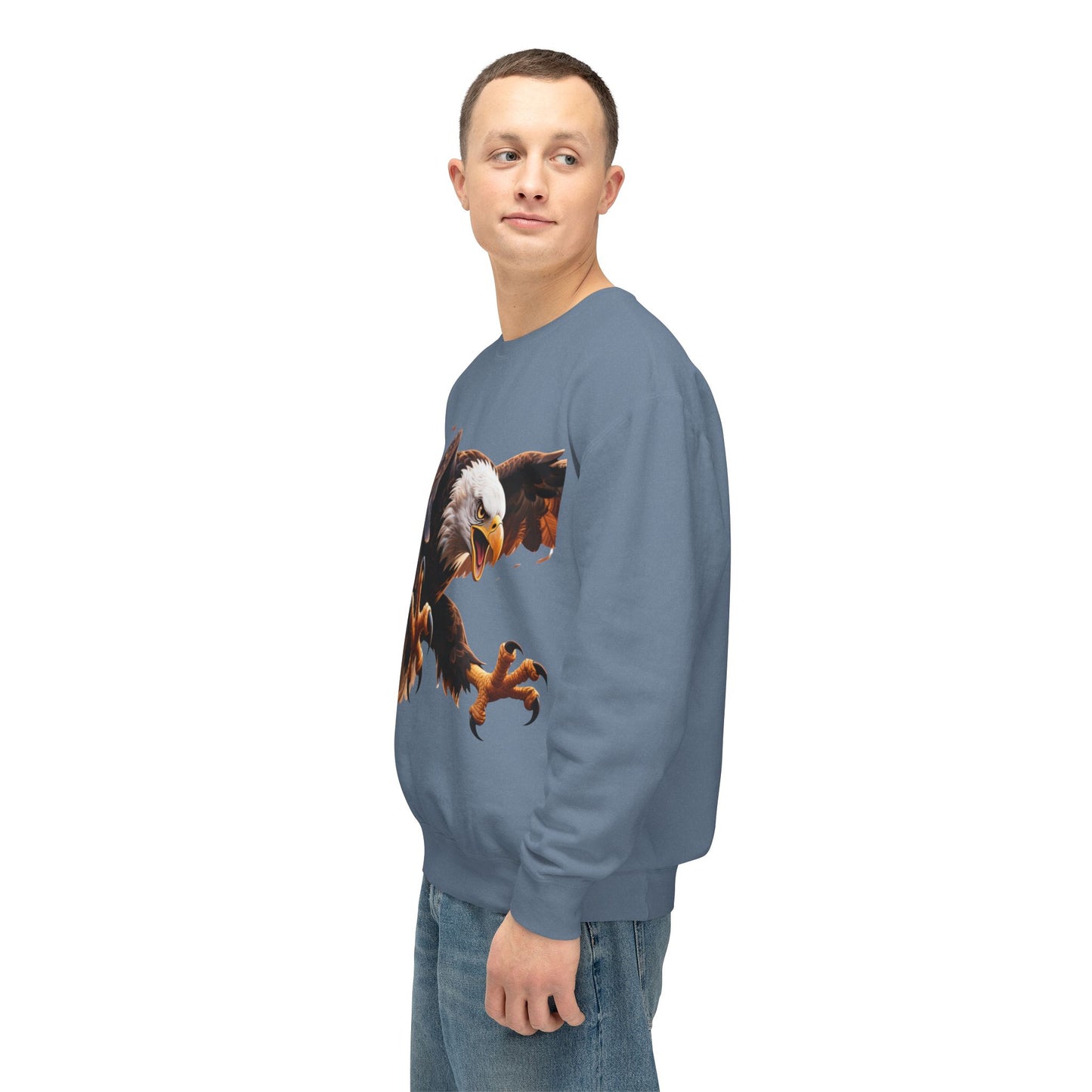 Eagle Emblem Custom Sweatshirt