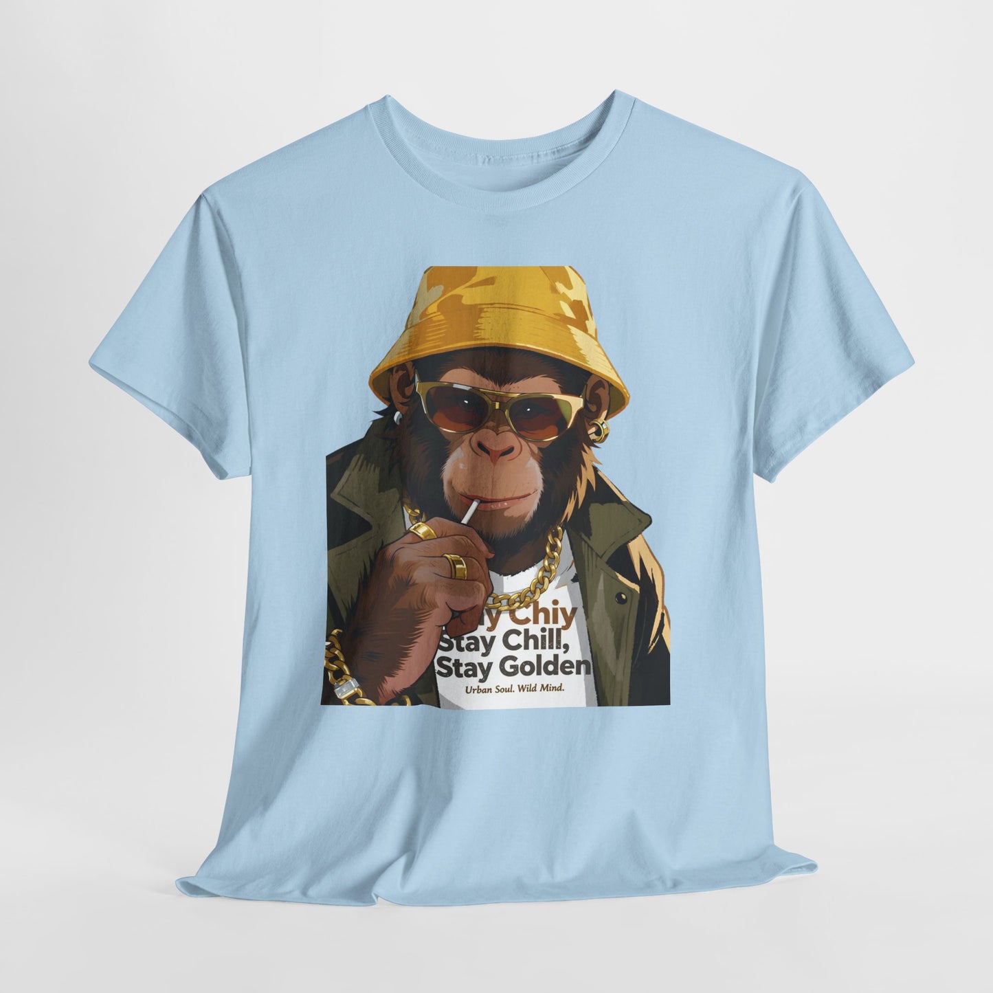Urban Chimp Graphic T-Shirt – Chill Street Style with Retro Cool Attitude
