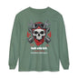 Grease & Glory Long Sleeve Shirt – Gritty Mechanic Skull Graphic Tee for Hardworking Hands