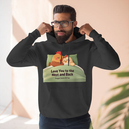 Cluckin’ Cozy Hoodie – Funny Chicken Graphic Sweatshirt That Feels Like a Warm Hug