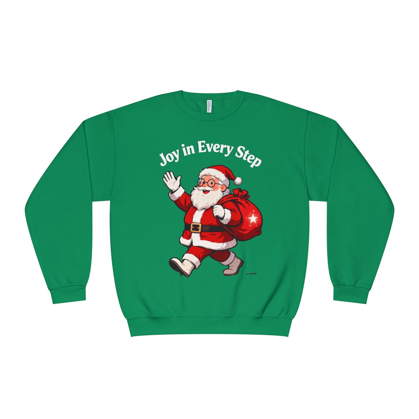 Festive Santa Crewneck: Cozy Christmas Pullover Gift