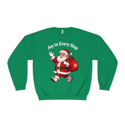 Festive Santa Crewneck: Cozy Christmas Pullover Gift
