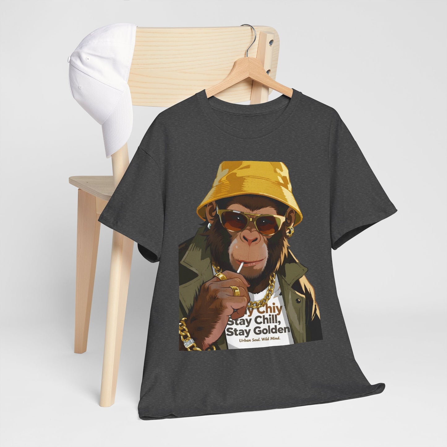 Urban Chimp Graphic T-Shirt – Chill Street Style with Retro Cool Attitude