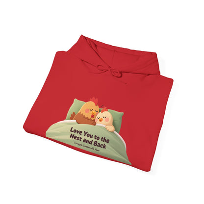 Whimsical Chicken Mom Hoodie – Sweet Mother’s Day Gift with Nest-Themed Quote