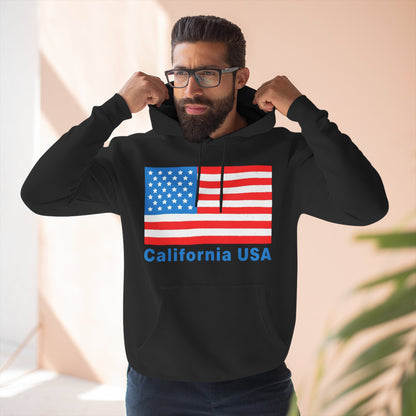 Custom USA Flag Hoodie – Personalized American Pride Sweatshirt