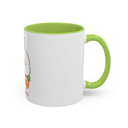 Carrot Backpack Bunny Cup – Whimsical Ceramic Mug for Cute Morning Sips & Cozy Drinks