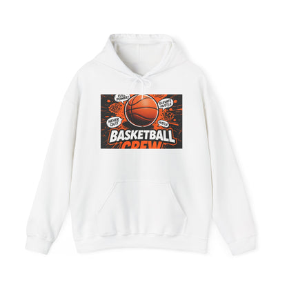 Custom Basketball Hoodie – Personalized Unisex Heavy Blend Hoodie for Players & Fans