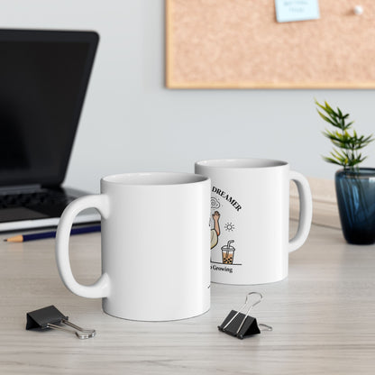 Little Dreamer Glow Mug – Inspiring Ceramic Coffee Cup for Motivation & Daily Positivity