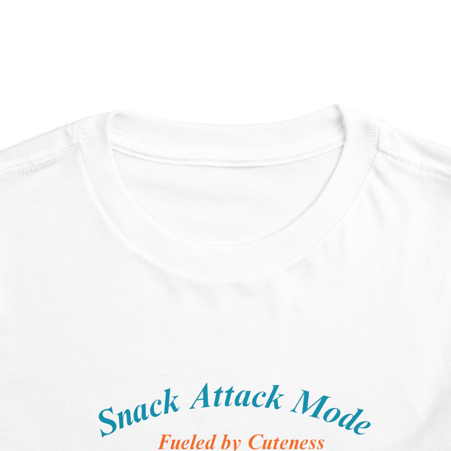 Snack Attack Bunny Tee for Toddlers – Cute Food-Loving Kids Graphic Shirt