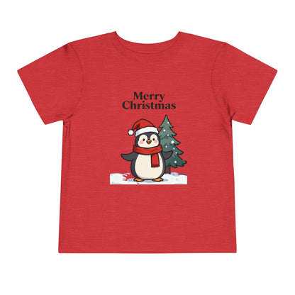 Cute Penguin Christmas Tee for Kids – Festive Holiday Toddler Shirt