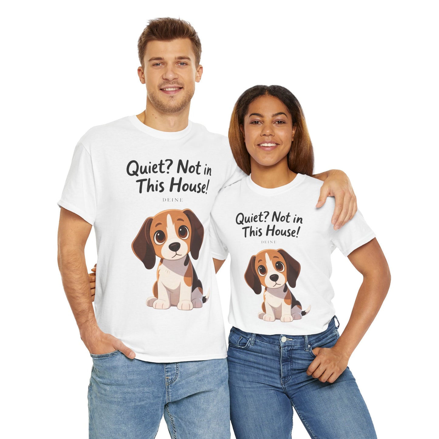 Playful Beagle Attitude Shirt — Adorable Dog Lover Gift, Everyday Casual Tee