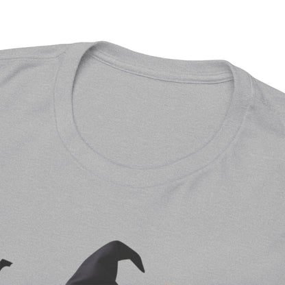 Midnight Pumpkin Glow Pup Tee — Cozy Witch Dog Shirt for Fall & Halloween Lovers