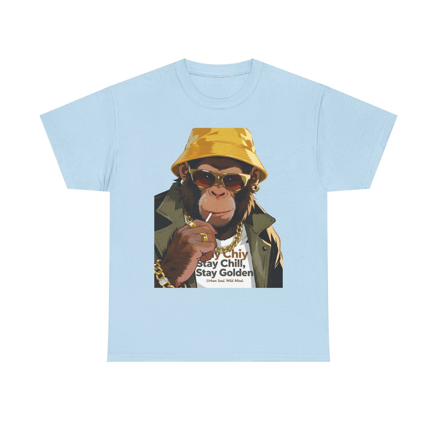Urban Chimp Graphic T-Shirt – Chill Street Style with Retro Cool Attitude