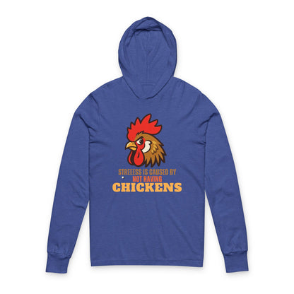 Cute Chicken Hoodie – Funny Saying Long Sleeve Tee