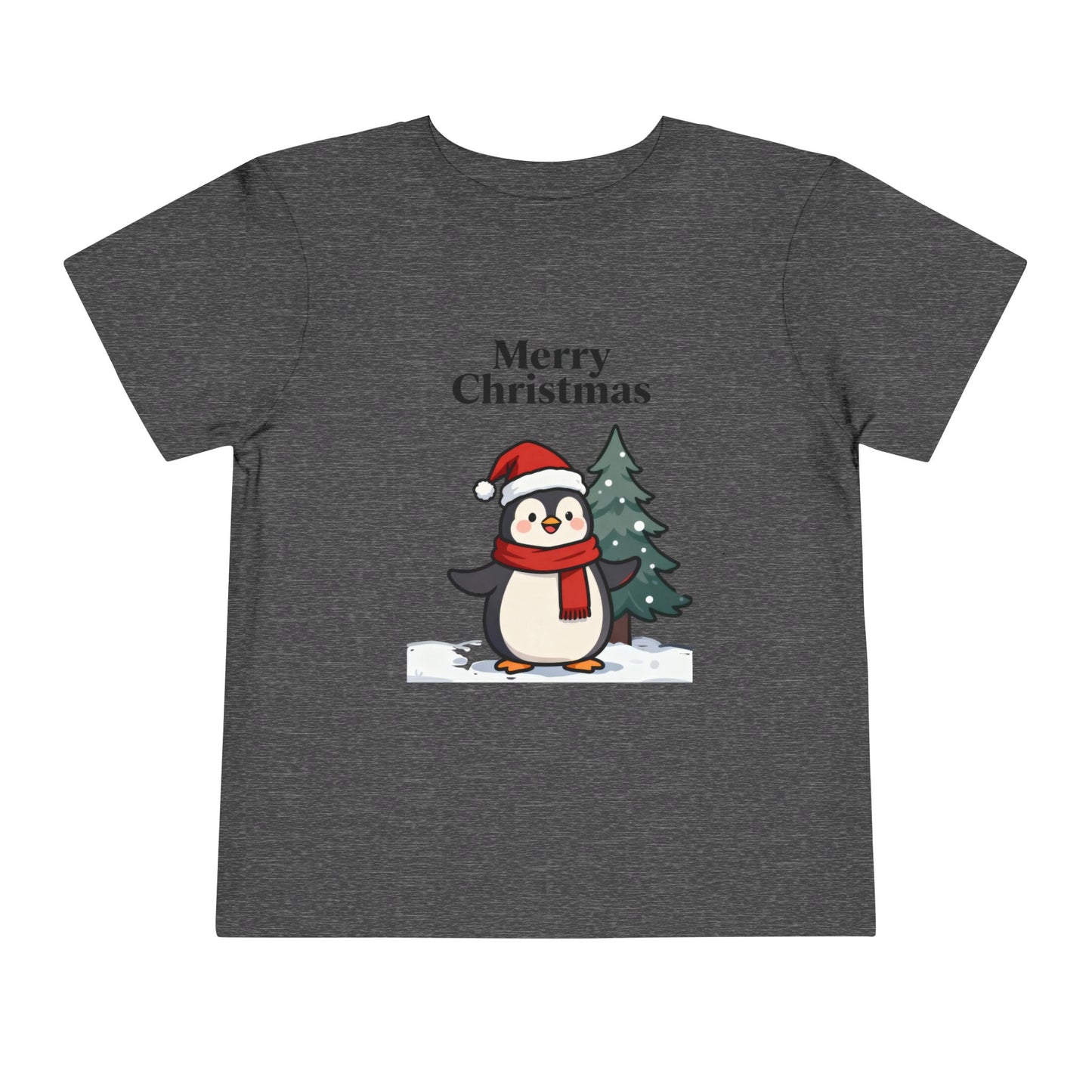 Cute Penguin Christmas Tee for Kids – Festive Holiday Toddler Shirt