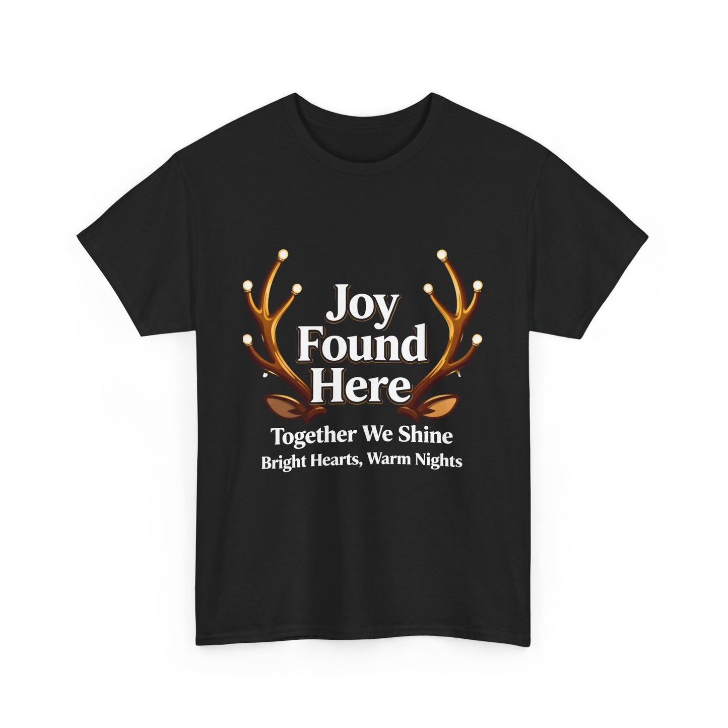 Festive Reindeer Antlers Tee – Joyful Christmas Shirt for Heartwarming Holiday Moments