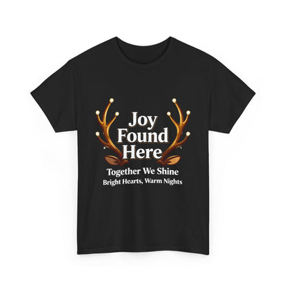 Festive Reindeer Antlers Tee – Joyful Christmas Shirt for Heartwarming Holiday Moments