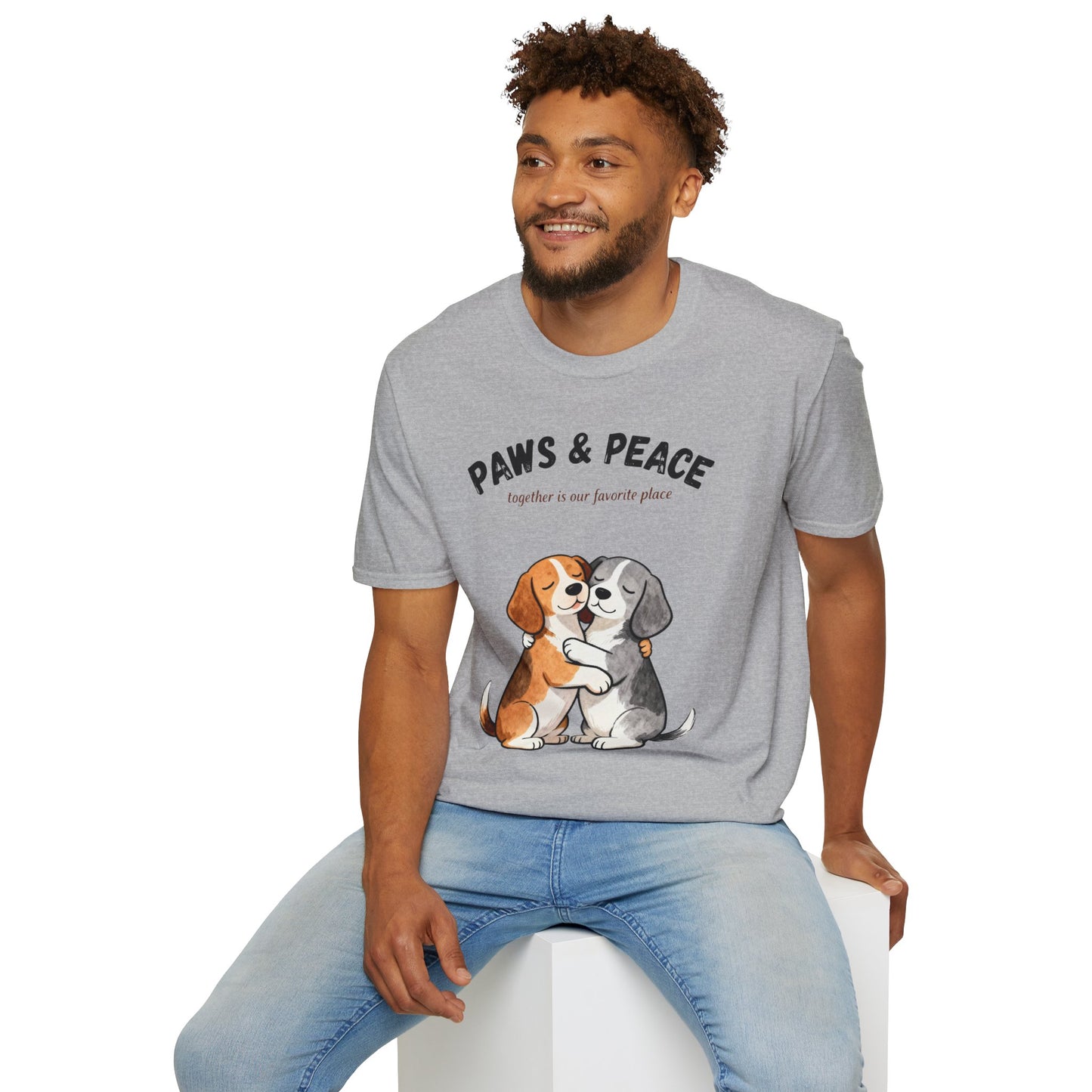 Beagle Hug Shirt – Cute Dog Lover Tee, Cozy Graphic Gift for Pet Moms & Dads