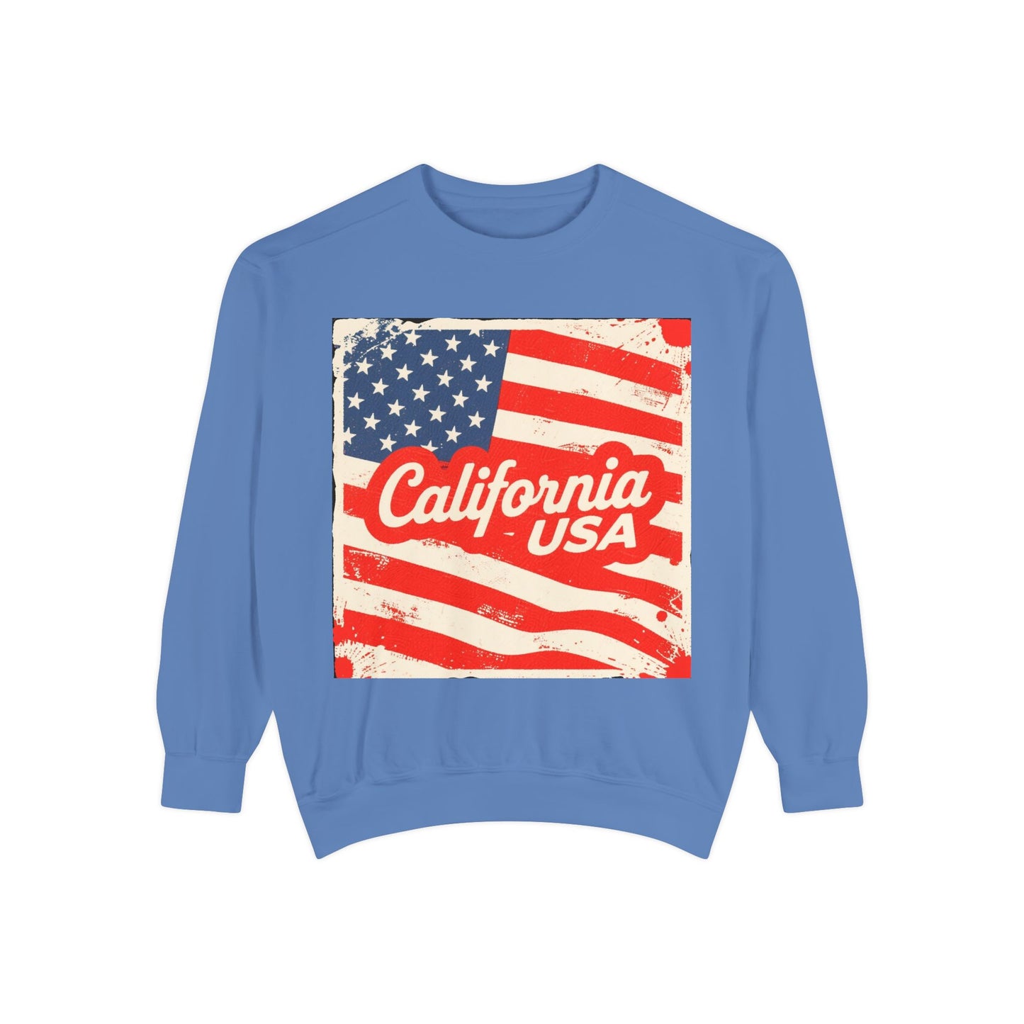 California Dream Vintage Sweatshirt – Retro USA Vibes