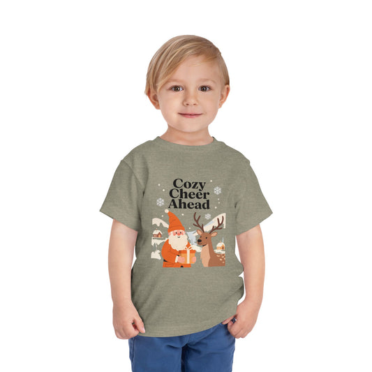 Winter Joy Kids Graphic Tee – Cute Holiday Smile Shirt for Toddlers
