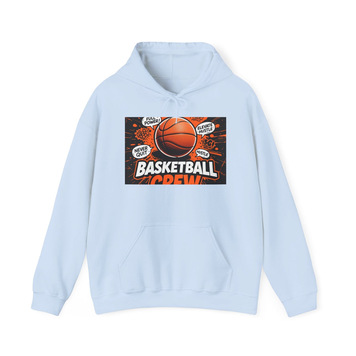 Custom Basketball Hoodie – Personalized Unisex Heavy Blend Hoodie for Players & Fans