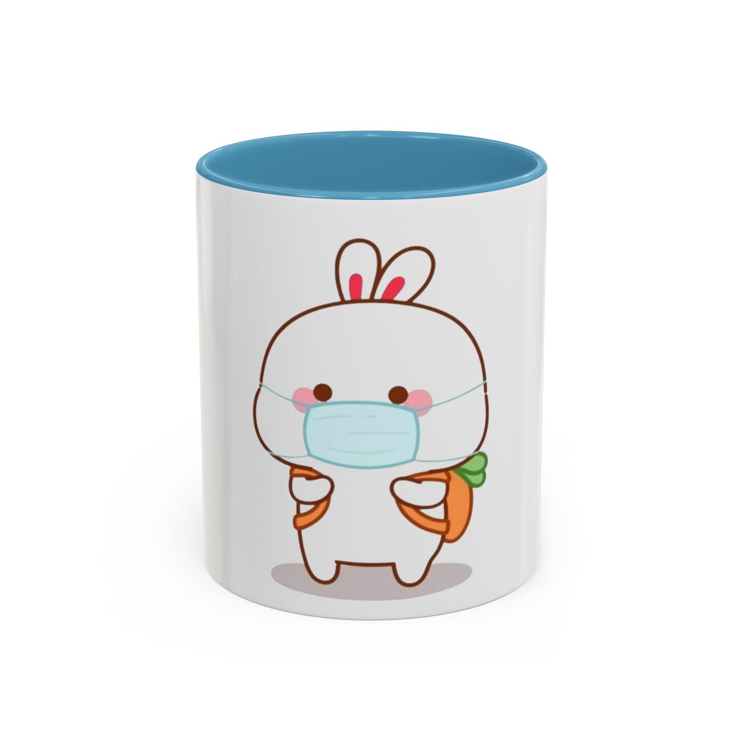 Carrot Backpack Bunny Cup – Whimsical Ceramic Mug for Cute Morning Sips & Cozy Drinks