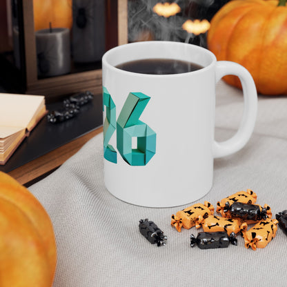 2026 Geometric Celebration Mug – Stylish New Year Cup for Coffee & Cozy Moments