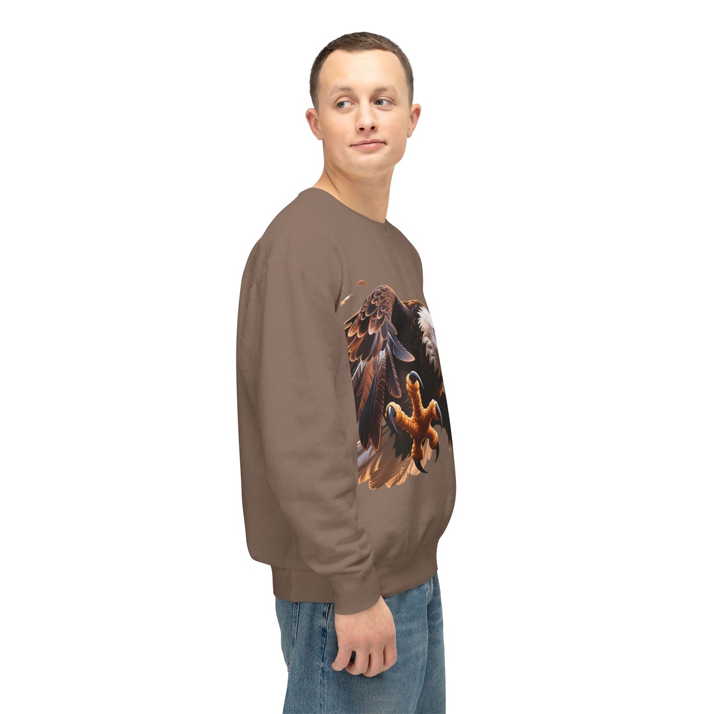 Eagle Emblem Custom Sweatshirt