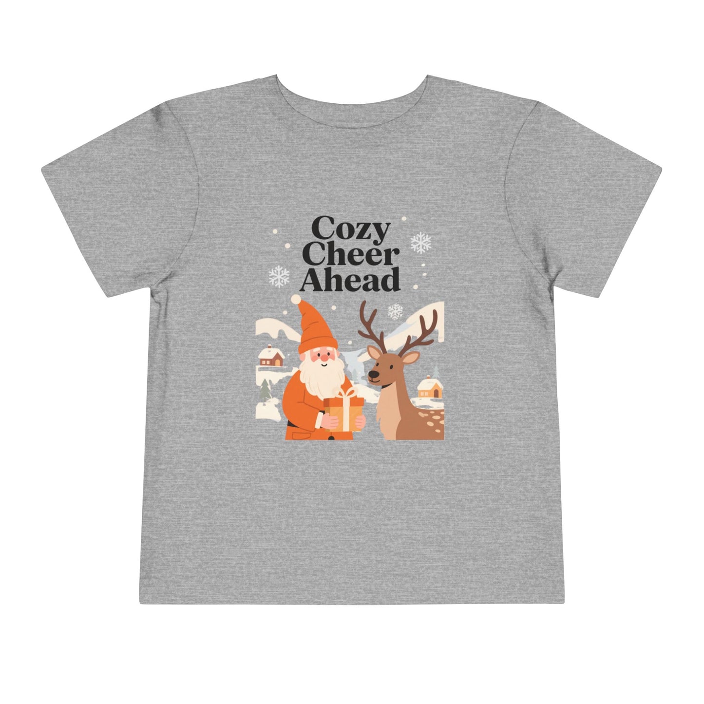 Winter Joy Kids Graphic Tee – Cute Holiday Smile Shirt for Toddlers