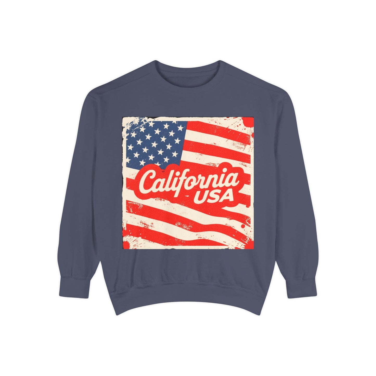California Dream Vintage Sweatshirt – Retro USA Vibes