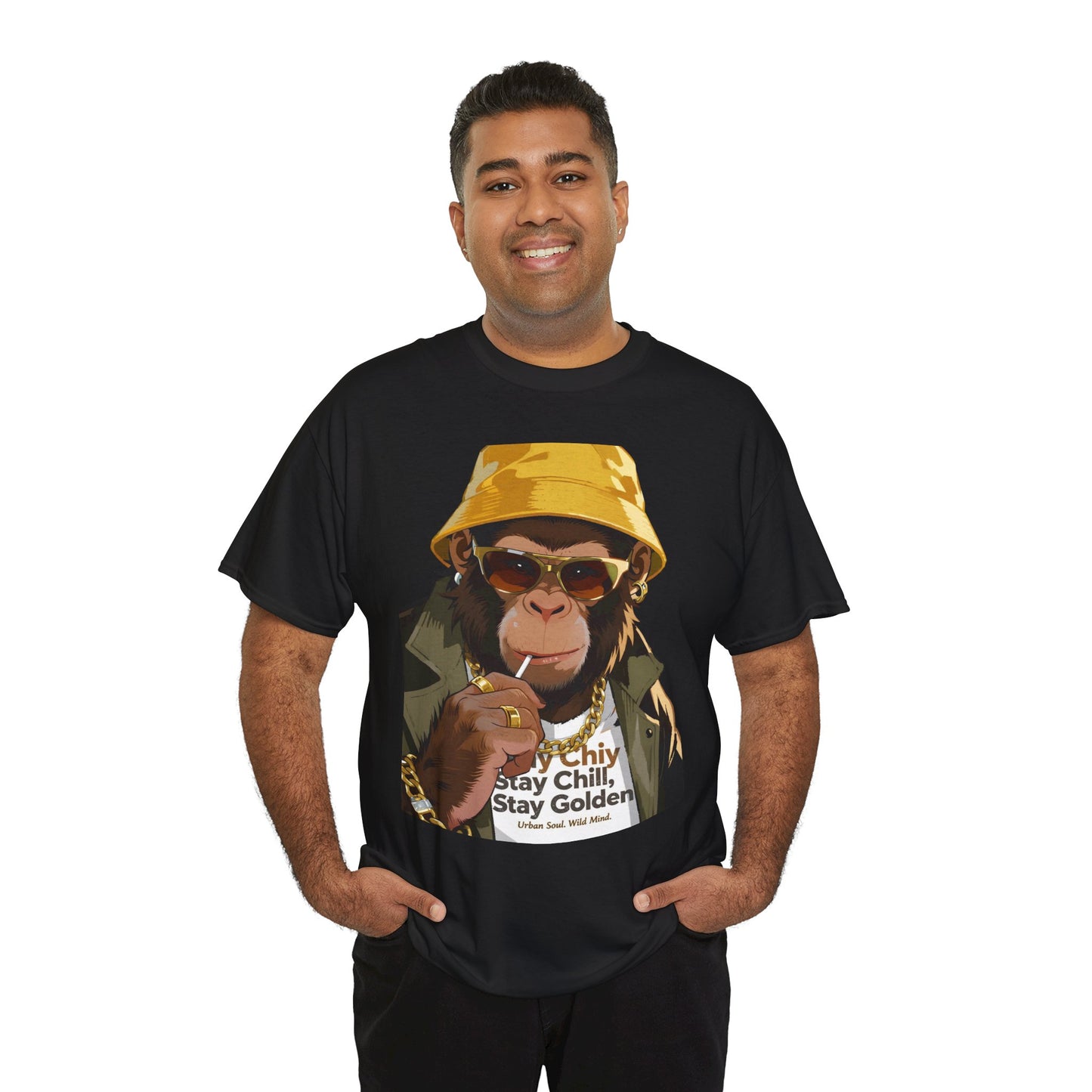 Urban Chimp Graphic T-Shirt – Chill Street Style with Retro Cool Attitude