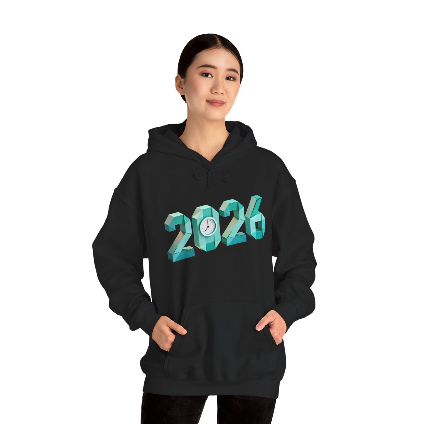 2026 Celebration Hoodie – Bold Throwback Year Design for Festive Winter Wear